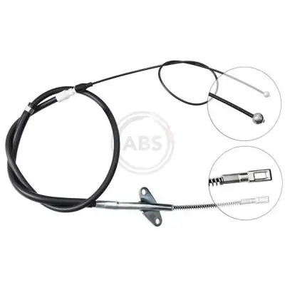 Cable de accionamiento, freno de estacionamiento A.B.S. K11317 Compra Ahora